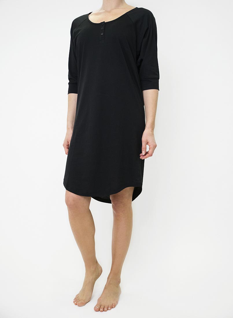 Everyday Nightgown - Black