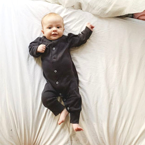 Baby Sleepsuit - Midnight Blue