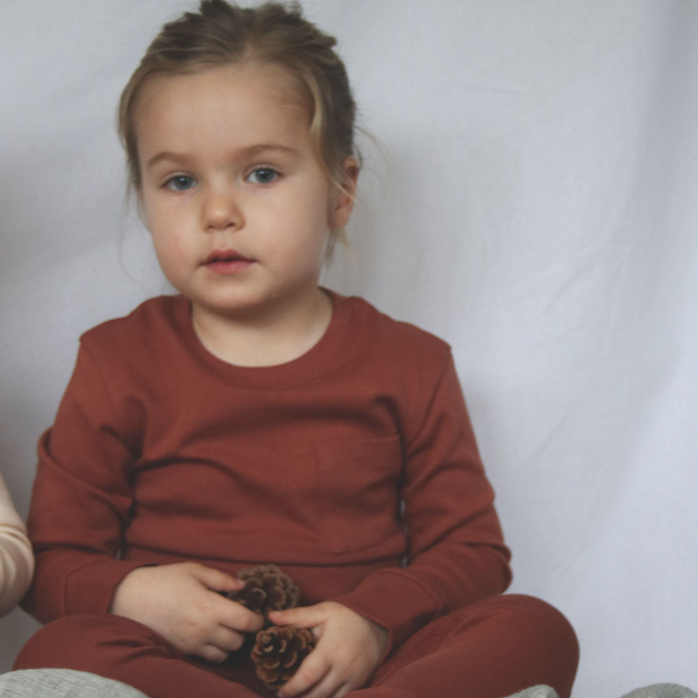 Kids Pyjamas - Rust