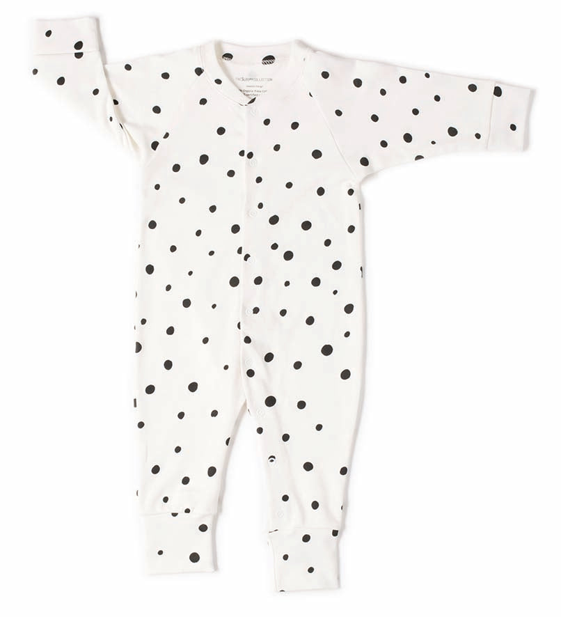 Baby Sleepsuit - Dots