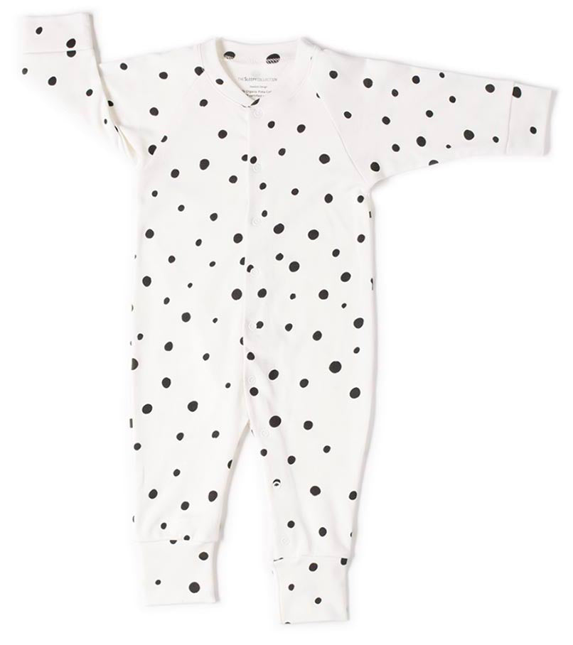Baby Sleepsuit - Dots