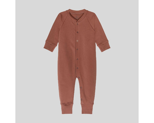 Baby sleepsuit - Rust