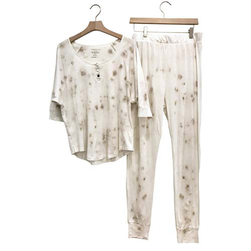 THE SLEEPY COLLECTION VANDORFF WOMEN'S PJ PANTS WHITE