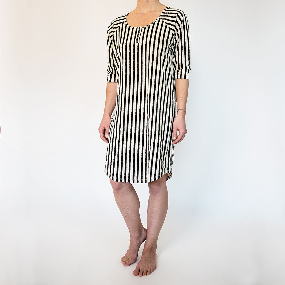 Women's nightgown in classic stripes from The Sleepy Collection